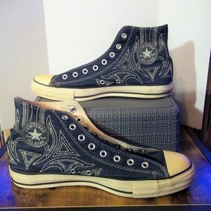 Converse All Star Chuck Taylor - Denim Stitched High Top - Size 11